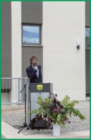 Ansprache des Bürgermeisters zur Übergabe Kulturhof